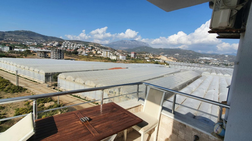 Двухуровневая шикарная квартира в дали от городской суеты  в районе Демирташ, Алания, 135м2 - Ракурс 15