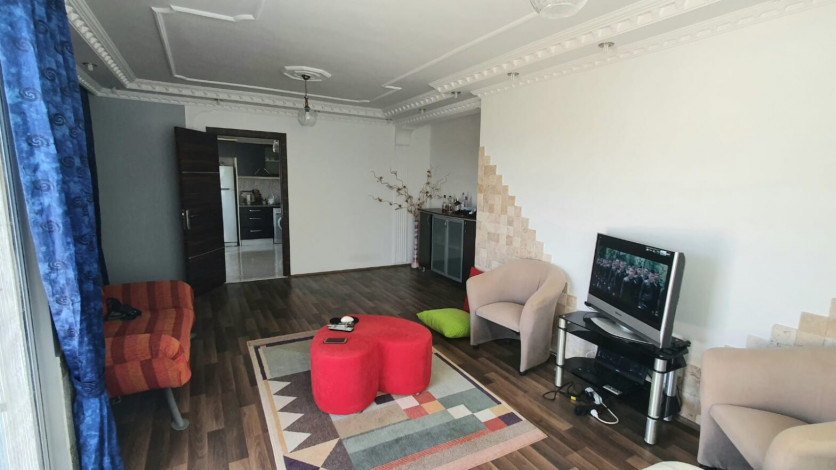 Двухуровневая шикарная квартира в дали от городской суеты  в районе Демирташ, Алания, 135м2 - Ракурс 16