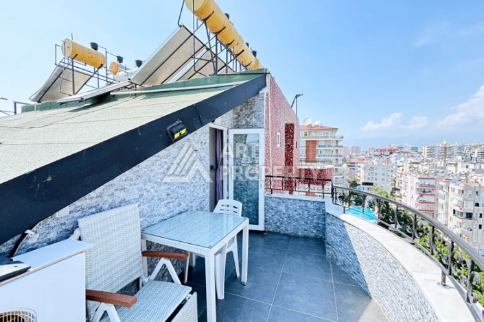 Пентхаус 3+1 на первой линии в Махмутларе, 250 кв.м. - Ракурс 80