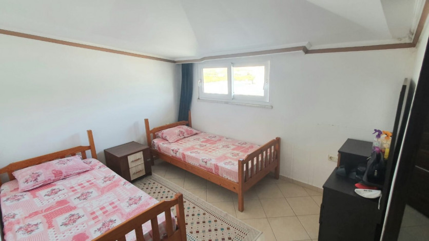 Двухуровневая шикарная квартира в дали от городской суеты  в районе Демирташ, Алания, 135м2 - Ракурс 24