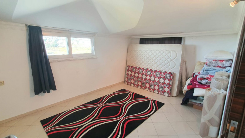 Двухуровневая шикарная квартира в дали от городской суеты  в районе Демирташ, Алания, 135м2 - Ракурс 26