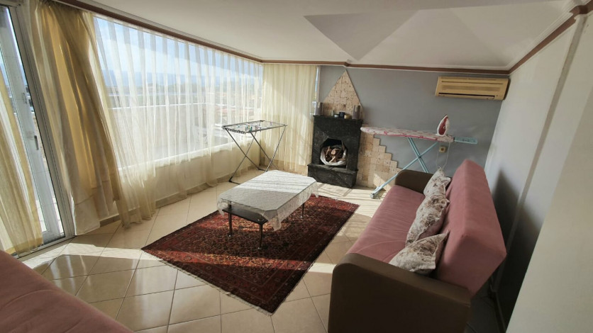 Двухуровневая шикарная квартира в дали от городской суеты  в районе Демирташ, Алания, 135м2 - Ракурс 27