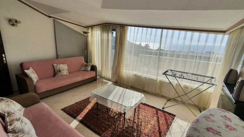 Двухуровневая шикарная квартира в дали от городской суеты  в районе Демирташ, Алания, 135м2 - Ракурс 28