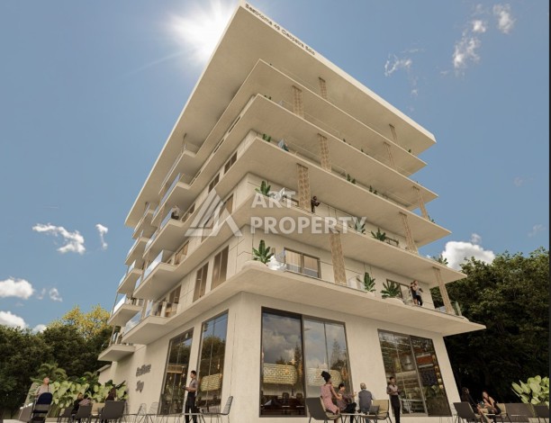 Инвестиционный проект у пляжа Клеопатры от одного из самых надёжных застройщиков Алании - Ракурс 1