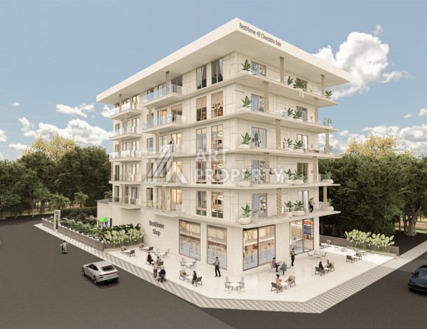 Инвестиционный проект у пляжа Клеопатры от одного из самых надёжных застройщиков Алании - Ракурс 2