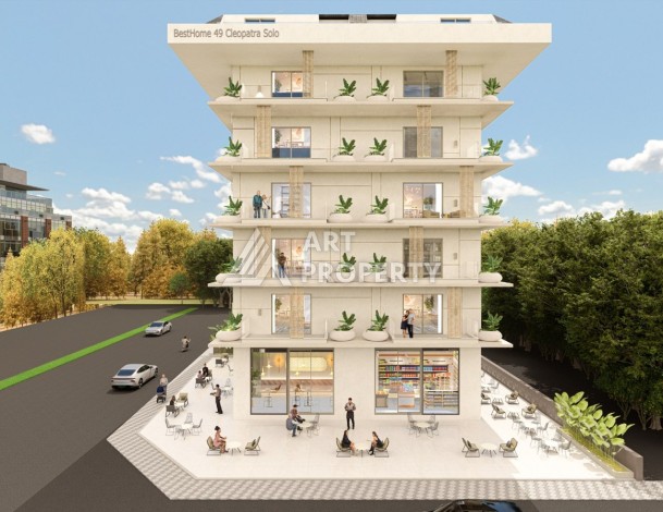 Инвестиционный проект у пляжа Клеопатры от одного из самых надёжных застройщиков Алании - Ракурс 4