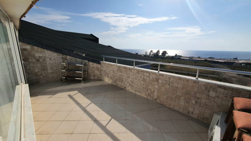 Двухуровневая шикарная квартира в дали от городской суеты  в районе Демирташ, Алания, 135м2 - Ракурс 29