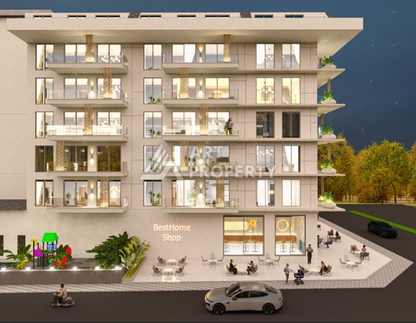 Инвестиционный проект у пляжа Клеопатры от одного из самых надёжных застройщиков Алании - Ракурс 0