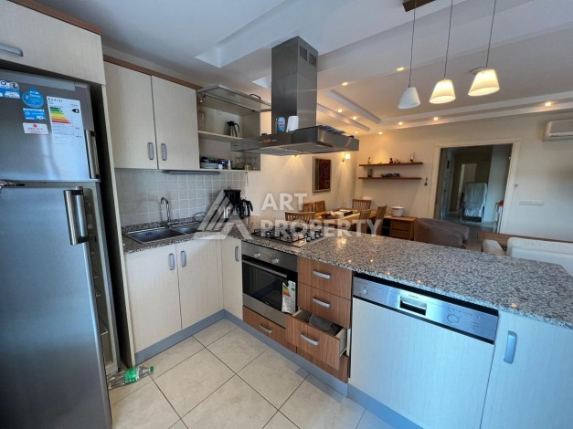 Просторная квартира 2+1 в районе Оба, подходящая для получения ВНЖ в Турции - Ракурс 18