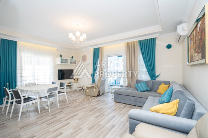 Просторная меблированная квартира 2+1 в районе Оба — подходит под ВНЖ - Ракурс 0