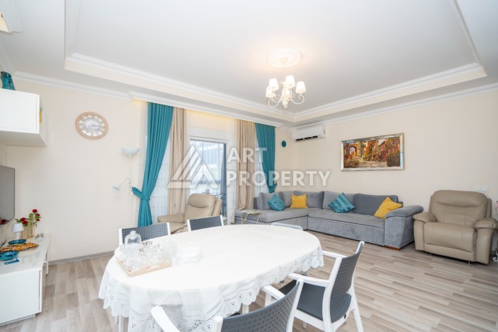 Просторная меблированная квартира 2+1 в районе Оба — подходит под ВНЖ - Ракурс 2