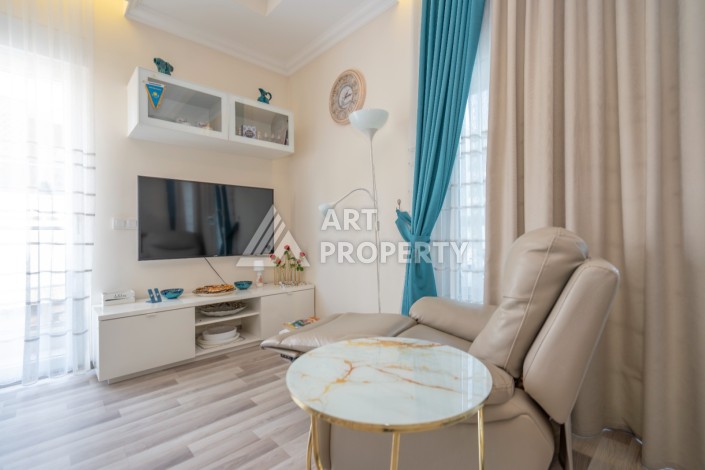 Просторная меблированная квартира 2+1 в районе Оба — подходит под ВНЖ - Ракурс 5