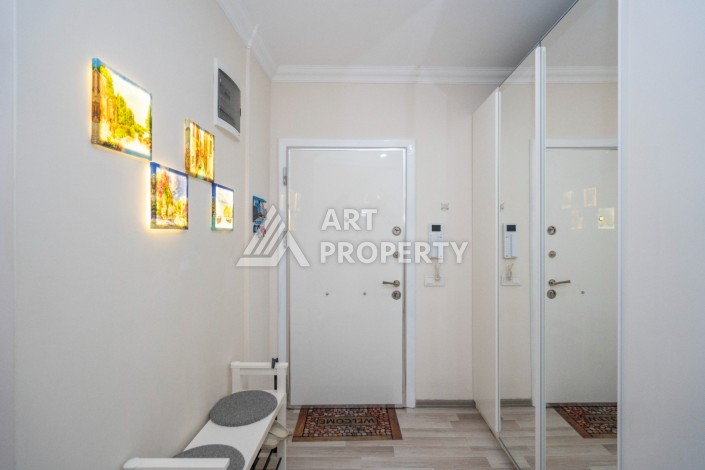 Просторная меблированная квартира 2+1 в районе Оба — подходит под ВНЖ - Ракурс 7