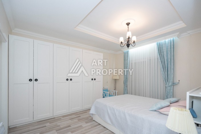 Просторная меблированная квартира 2+1 в районе Оба — подходит под ВНЖ - Ракурс 9