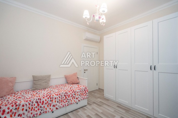 Просторная меблированная квартира 2+1 в районе Оба — подходит под ВНЖ - Ракурс 12