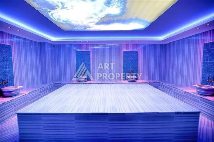 Светлая квартира 2+1 с гарантированным ВНЖ в районе Тосмур, 300 м до моря - Ракурс 5