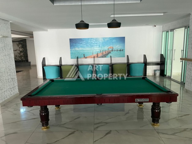 Светлая квартира 2+1 с гарантированным ВНЖ в районе Тосмур, 300 м до моря - Ракурс 10