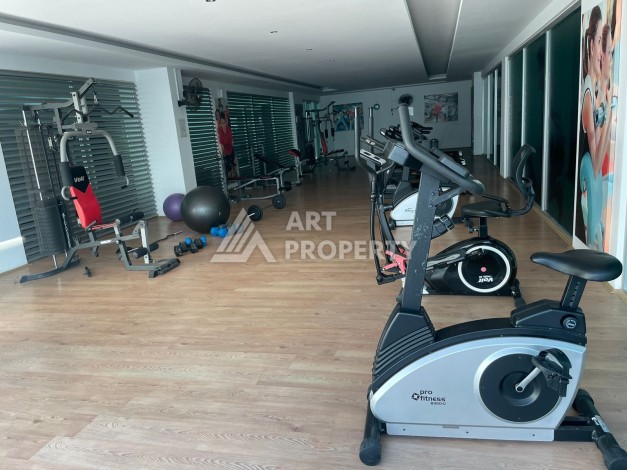 Светлая квартира 2+1 с гарантированным ВНЖ в районе Тосмур, 300 м до моря - Ракурс 11