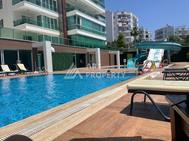 Светлая квартира 2+1 с гарантированным ВНЖ в районе Тосмур, 300 м до моря - Ракурс 12