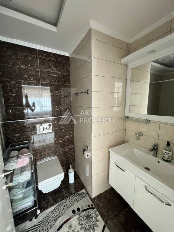 Светлая квартира 2+1 с гарантированным ВНЖ в районе Тосмур, 300 м до моря - Ракурс 33