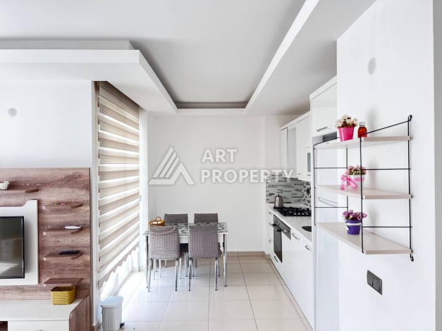 Светлая квартира 2+1 с гарантированным ВНЖ в районе Тосмур, 300 м до моря - Ракурс 36