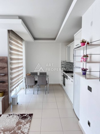 Светлая квартира 2+1 с гарантированным ВНЖ в районе Тосмур, 300 м до моря - Ракурс 37