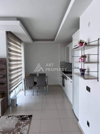 Светлая квартира 2+1 с гарантированным ВНЖ в районе Тосмур, 300 м до моря - Ракурс 39