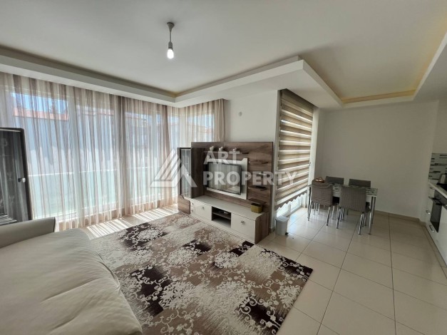 Светлая квартира 2+1 с гарантированным ВНЖ в районе Тосмур, 300 м до моря - Ракурс 45