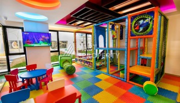 Элитная квартира 2+1 с панорамным видом на море в премиальном комплексе Махмутлара - Ракурс 12