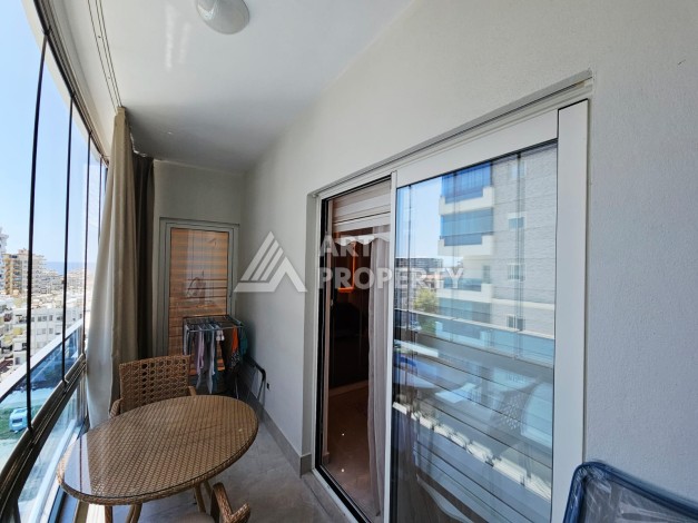 Элитная квартира 2+1 с панорамным видом на море в премиальном комплексе Махмутлара - Ракурс 18