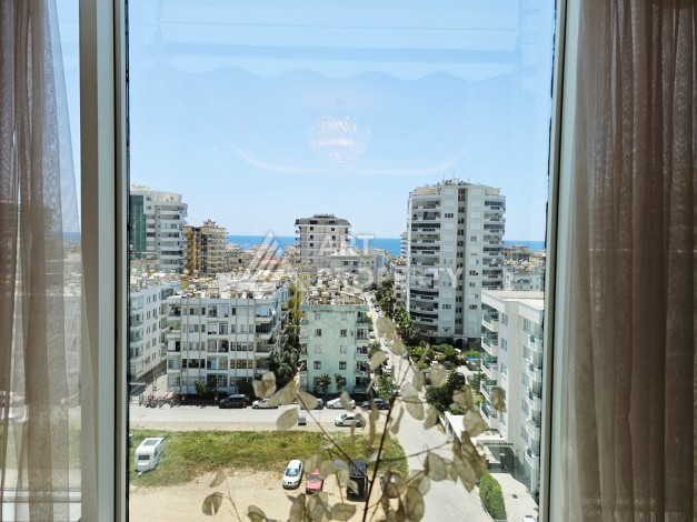 Элитная квартира 2+1 с панорамным видом на море в премиальном комплексе Махмутлара - Ракурс 19