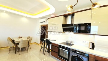 Элитная квартира 2+1 с панорамным видом на море в премиальном комплексе Махмутлара - Ракурс 23