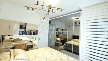 Элитная квартира 2+1 с панорамным видом на море в премиальном комплексе Махмутлара - Ракурс 29