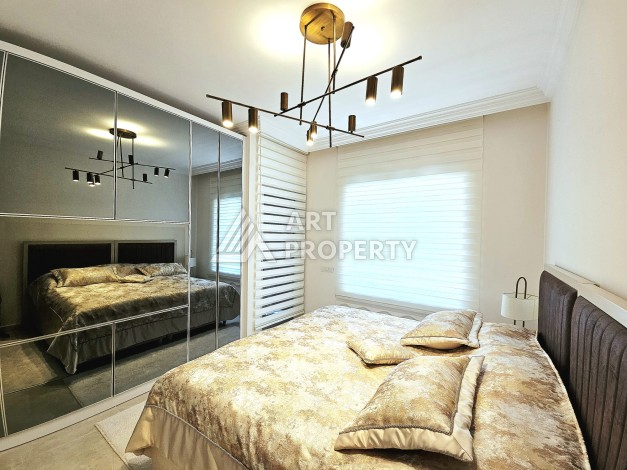 Элитная квартира 2+1 с панорамным видом на море в премиальном комплексе Махмутлара - Ракурс 38