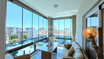 Элитная квартира 2+1 с панорамным видом на море в премиальном комплексе Махмутлара - Ракурс 41