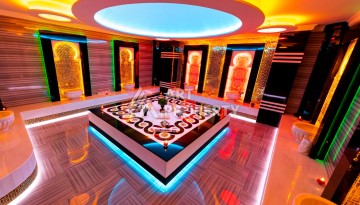 Элитная квартира 2+1 с панорамным видом на море в премиальном комплексе Махмутлара - Ракурс 43