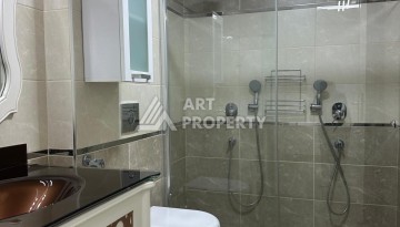 Роскошная квартира 3+1 с панорамным видом на море на первой линии в районе Оба - Ракурс 3