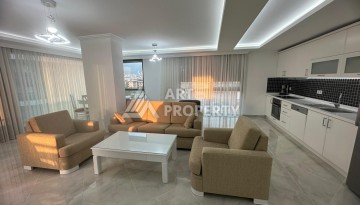 Роскошная квартира 3+1 с панорамным видом на море на первой линии в районе Оба - Ракурс 7