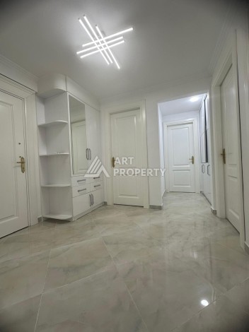 Роскошная квартира 3+1 с панорамным видом на море на первой линии в районе Оба - Ракурс 19