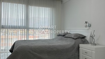 Роскошная квартира 3+1 с панорамным видом на море на первой линии в районе Оба - Ракурс 21