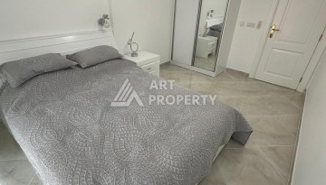 Роскошная квартира 3+1 с панорамным видом на море на первой линии в районе Оба - Ракурс 23