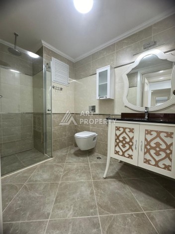 Роскошная квартира 3+1 с панорамным видом на море на первой линии в районе Оба - Ракурс 27