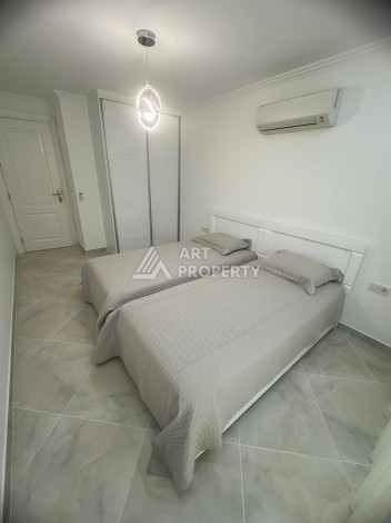 Роскошная квартира 3+1 с панорамным видом на море на первой линии в районе Оба - Ракурс 31