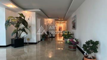 Роскошная квартира 3+1 с панорамным видом на море на первой линии в районе Оба - Ракурс 34