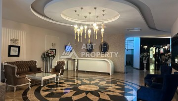 Роскошная квартира 3+1 с панорамным видом на море на первой линии в районе Оба - Ракурс 40