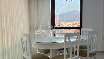 Роскошная квартира 3+1 с панорамным видом на море на первой линии в районе Оба - Ракурс 44