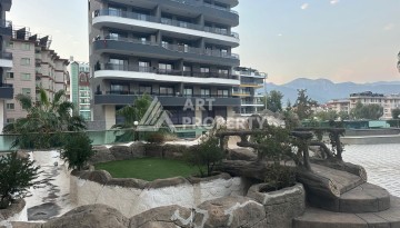 Роскошная квартира 3+1 с панорамным видом на море на первой линии в районе Оба - Ракурс 52