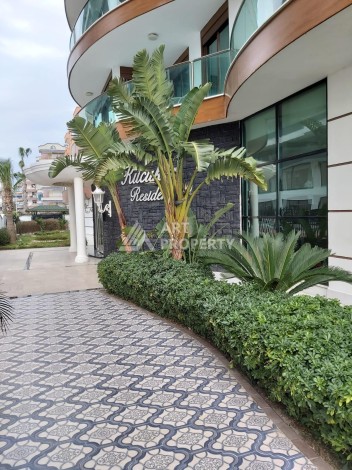 Роскошная квартира 3+1 с панорамным видом на море на первой линии в районе Оба - Ракурс 57