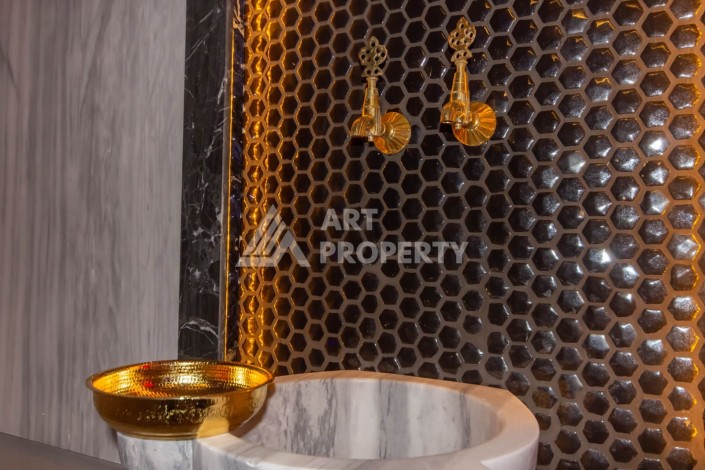 Квартира 1+1 с мебелью в Махмутларе, комфорт в 800 метрах от моря - Ракурс 16