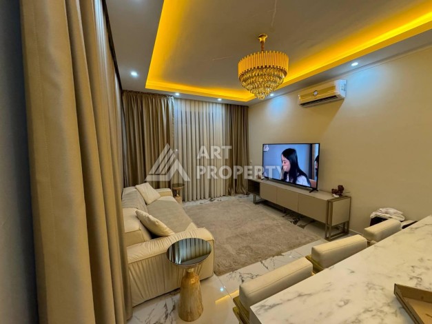 Квартира 1+1 с мебелью в Махмутларе, комфорт в 800 метрах от моря - Ракурс 25